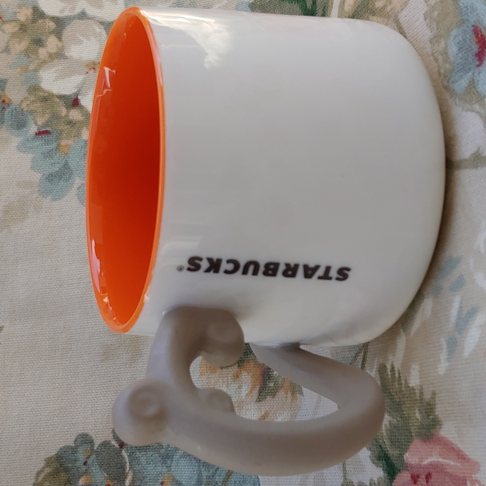 Starbucks Hawaii Limited Edition 2014 Volcano Mug with Unique Smoke Handle